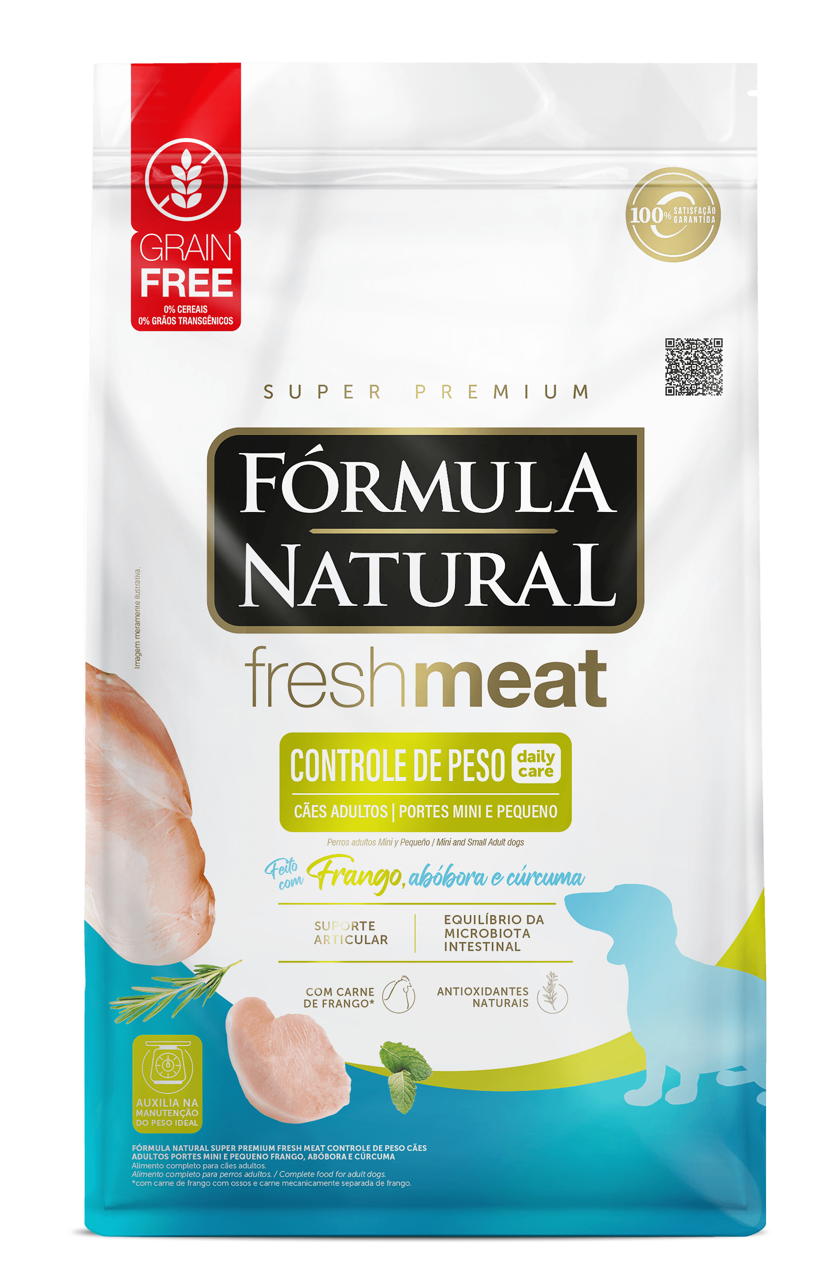 Fórmula Natural Fresh Meat Controle de Peso