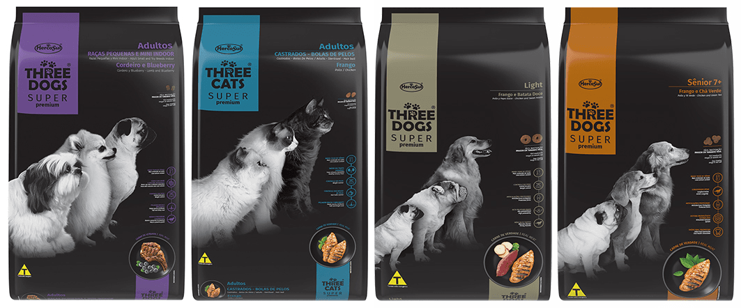 Three Dogs Super Premium Castrados